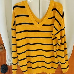 Chic Soul size 1X v neck  Sweater